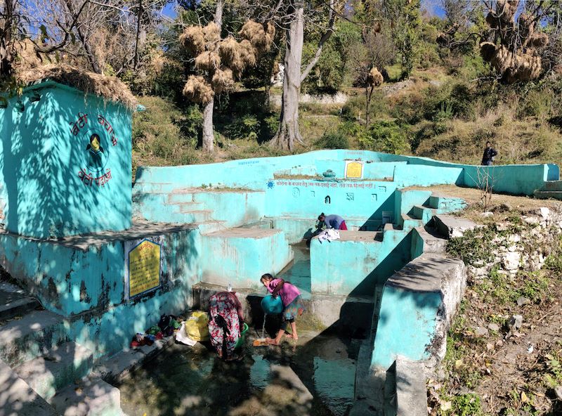 Integrated with local cultures and environmental identities, several springs across Garhwal are drying
