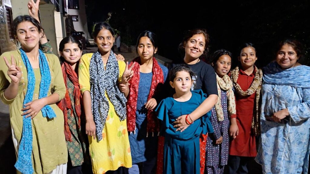 living at Lakshmi Ashram